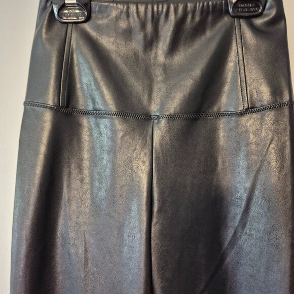 Wilfred Free Daria Black Faux Leather Leggings Size Small - Picture 3 of 8